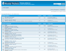 Tablet Screenshot of forum.univnt.ro